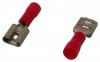 KOŃCÓWKA NASUWKA IZOLOWANA 0.5-1.5MM 0.8-6.35 10 SZTUK (1 KPL)