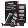 LAMPA LED ULICZNA SOLARNA 150W 12.6AH 6000K 3000LM + UCHWYT (1 SZT)