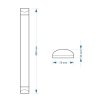 OPRAWA SUFITOWA 220-240V 18W 4000K 1500LM 60CM (1 SZT)