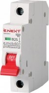 WYŁĄCZNIK NADPRĄDOWY MCB.PRO60 1P B25A 6KA (1 SZT)