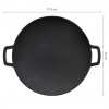 TALERZ ŻELIWNY GRILL CHEF (1 SZT)