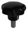 UCHWYT BAKELITOWY Z TRZPIENIEM CZARNY M8*20MM DIN6336L (1 SZT)