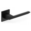 KLAMKA QUANTA KWADRATOWY SZYLD K, SZYLF FIT 6MM CZARNY (1 KPL)