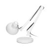 LAMPA BIURKOWA DEON 60W E27 WYSOKA, STAL, BIAŁA (1 SZT)