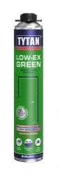 PIANKA PISTOLETOWA NISKOPRĘŻNA LOW-EX GREEN 750ML (1 SZT)