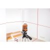LASER PŁASZCZYZNOWY 15M 360 W POZIOMIE STATYW 1.5M CZERWONY (1 SZT)