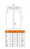 KRÓTKIE SPODENKI BASIC, ROZMIAR L/52 (1 SZT)