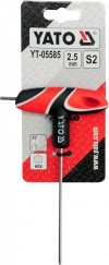 KLUCZ TRZP HEX (KULKA) Z RĘKOJEŚCIĄ 2.5MM (1 SZT)
