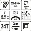PILARKA 1500W 185MM (1 SZT)