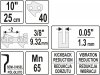 ŁAŃCUCH TNĄCY DO PILARKI 10'' 3.8'' (1 SZT)