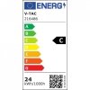 Oprawa Hermetyczna V-TAC X-SERIES 120cm 24W 160Lm/W VT-1524 6400K 3840lm 5 Lat Gwarancji