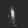 Oprawa Uliczna LED V-TAC 100W 110st IP65 VT-15110ST 4000K 8700lm