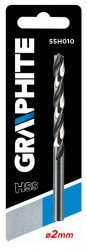Wiertło do metalu HSS-CNC, 124°, Pro-Tec, 2.0 mm