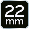 Nasadka udarowa 1/2, 22 x 38mm, Cr-Mo