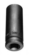 Nasadka udarowa 1/2 długa, 21 x 78mm , Cr-Mo