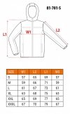 Kurtka robocza ostrzegawcza softshell z kapturem, pomarańczowa, rozmiar S