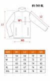 Bluza polarowa ostrzegawcza, pomarańczowa, rozmiar XL