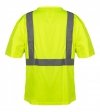T-shirt ostrzegawczy, żółty, rozmiar L
