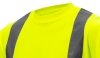 T-shirt ostrzegawczy, żółty, rozmiar XXL