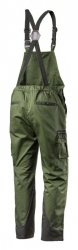 Ogrodniczki robocze CAMO olive, rozmiar XL