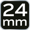 Klucz płasko-oczkowy z przegubem i grzechotką 24 mm