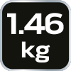 Klucz udarowy pneumatyczny, 1/2, 680 Nm (krótki)