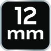 Złącze do węża 12 mm, obustronne