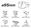 Otwornica bi-metalowa 95 mm
