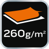 Bluza ostrzegawcza 40% poliester, 60% bawełna, 260 gsm, rozmiar M