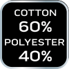 Bluza ostrzegawcza 40% poliester, 60% bawełna, 260 gsm, rozmiar L