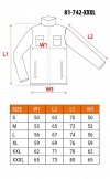 Bluza ostrzegawcza 40% poliester, 60% bawełna, 260 gsm, rozmiar XXXL