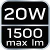 Latarka bateryjna 6xAA 1500 lm CREE XHP50.2 LED