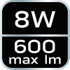 Lampa warsztatowa akumulatorowa 600 lm SMD