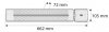 Promiennik 2000W, IP55, element grzejny golden halogen lamp, pilot, regulacja mocy 2 poziomy