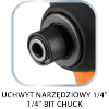 Zakrętarka udarowa bezszczotkowa 18V, 300Nm, hex ¼”, compact, Energy+, bez akumulatora