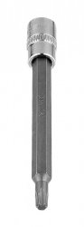 Końcówka TORX TX25 na nasadce 1/4, długa, 87 mm