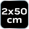 Kątomierz nastawny z poziomicą 500 mm, 2 libelle, ołówek