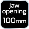 Imadło ślusarskie obrotowe 100 mm, 360stopni