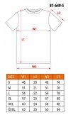 T-shirt granatowy, rozmiar S