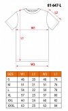 T-shirt zielony, rozmiar L