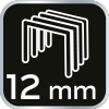 Zszywki typ J, 12 mm, 1000 szt.