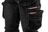 Spodnie robocze 5-kieszeniowe DENIM, czarne, rozmiar XXXL