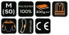 Polar roboczy PREMIUM, wzmocnienia z Cordury, rozmiar M