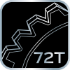 Zestaw nasadek przelotowych 1/4 + 3/8, 46 szt.