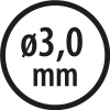 Wiertła do metalu Baildon BASIC DIN 338 RN NWKa 3 mm, HSS (S), 61-33 mm, wielokrotność 10