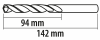 Wiertła do metalu Baildon BASIC DIN 338 RN NWKa 11 mm, HSS (S), 142-94 mm, wielokrotność 5