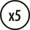 Wiertła do metalu Baildon BASIC DIN 338 RN NWKa 13 mm, HSS (S), 151-101 mm, wielokrotność 5