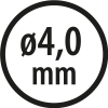 Wiertła do metalu Baildon BASIC DIN 340 RN NWKb 4 mm, HSS (S), 119-78 mm, wielokrotność 10