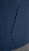 Bluza rozpinana z kapturem COMFORT, granatowa, rozmiar M