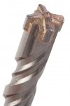 Wiertło do betonu zbrojonego SDS Plus 6 x 160 mm, quatro